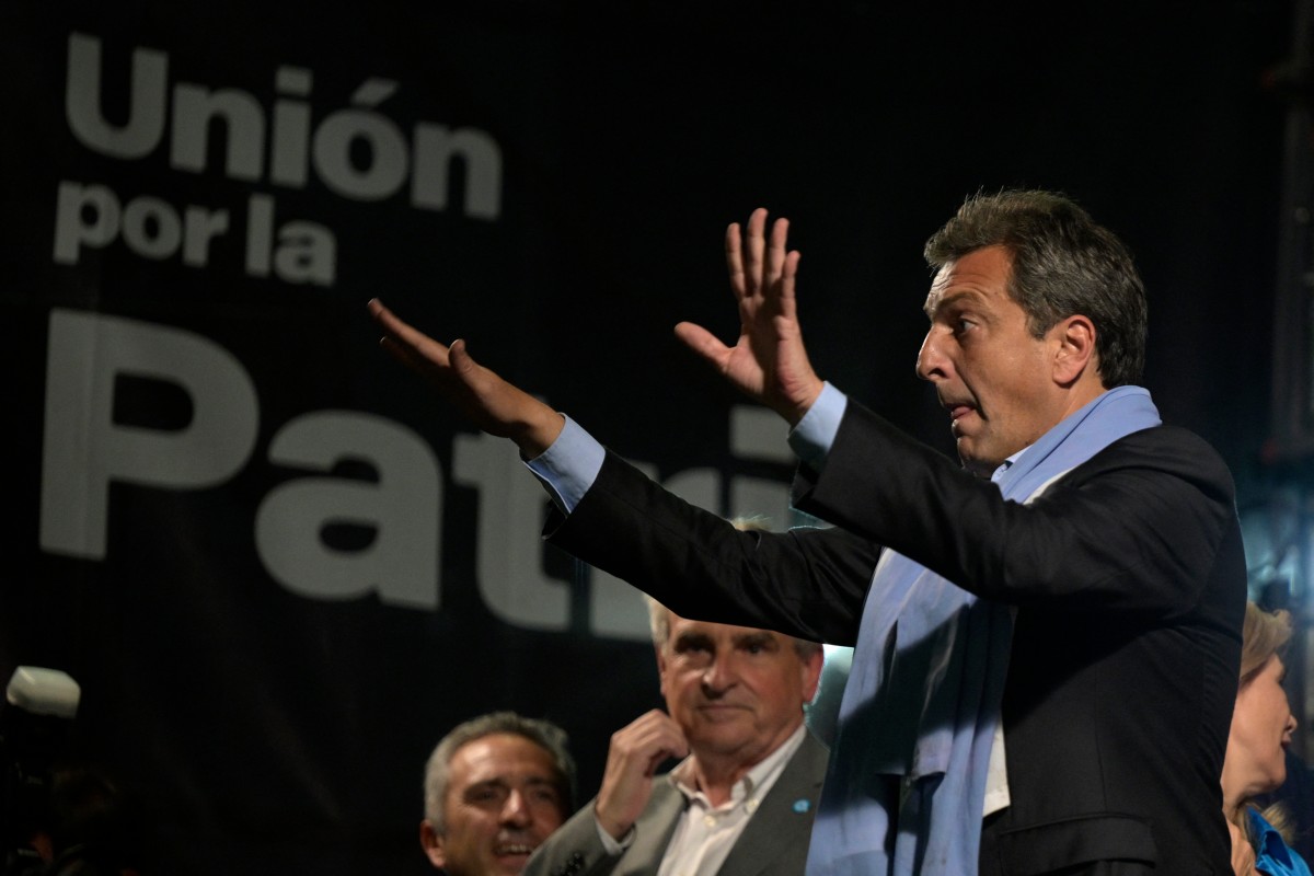 Sergio Massa avanza como favorito a la presidencia de Argentina