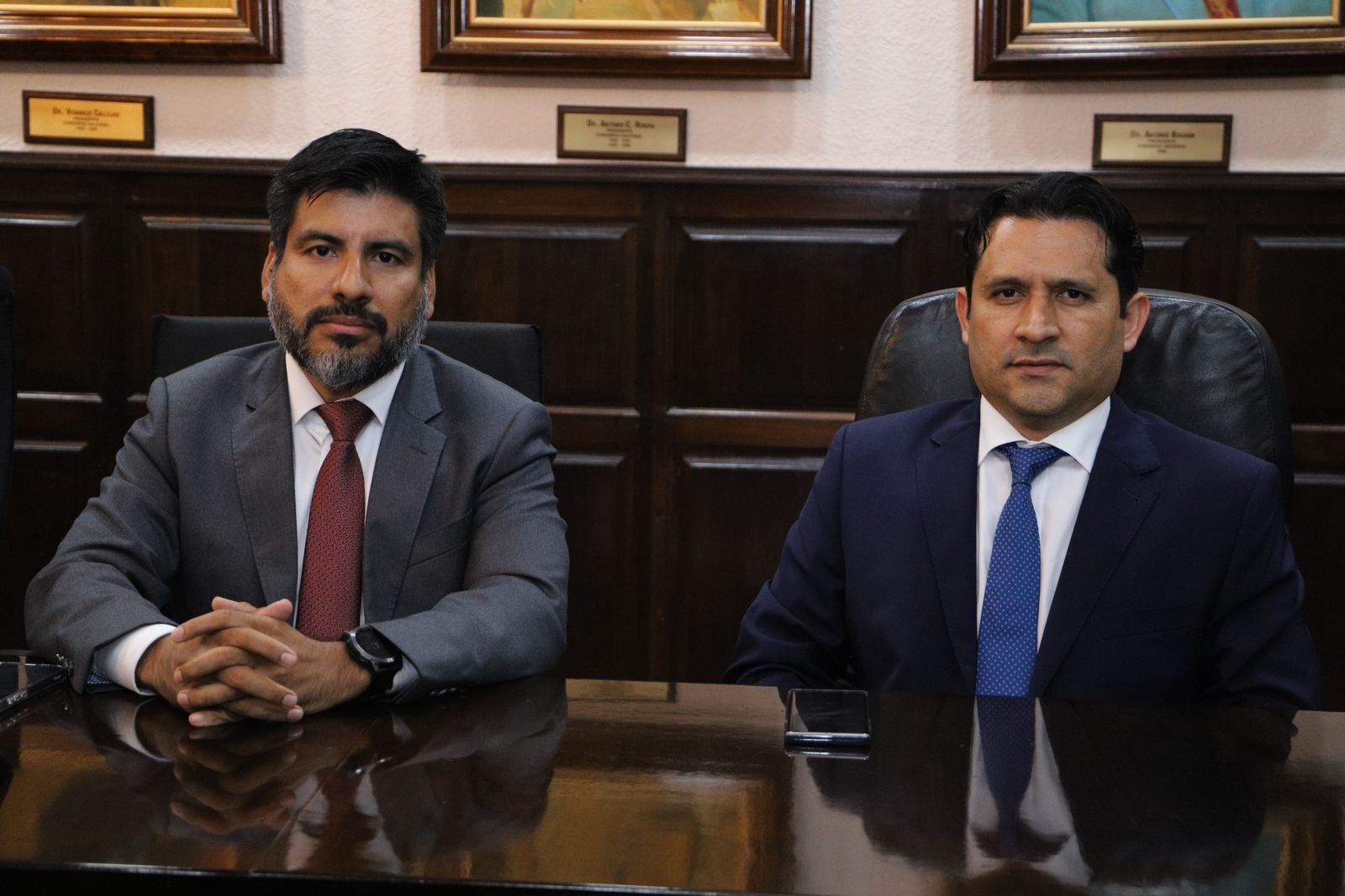 Johel Zelaya y Mario Morazán las máximas autoridades del MP