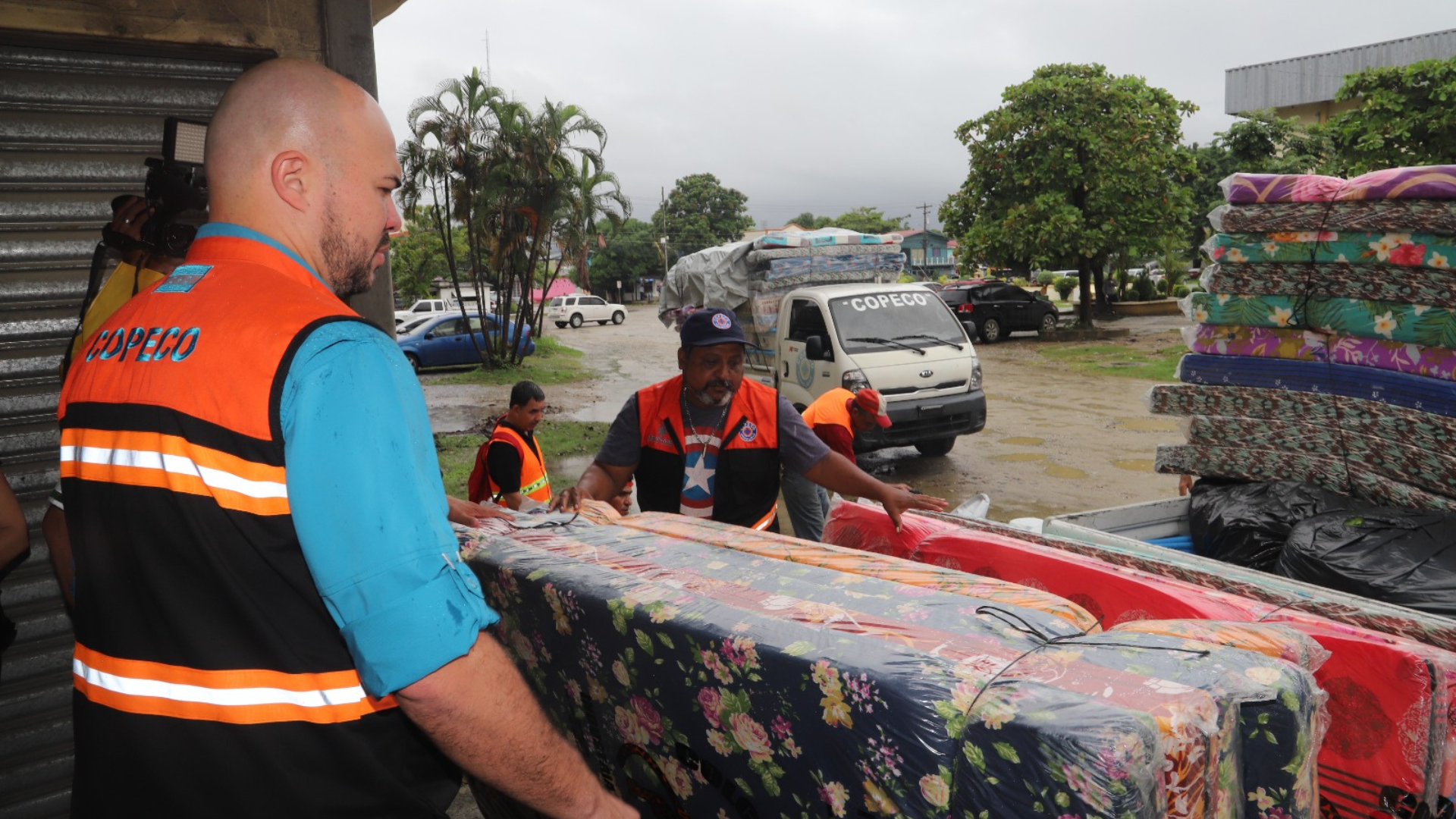 Unas 500 familias en riesgo ante lluvias en San Pedro Sula