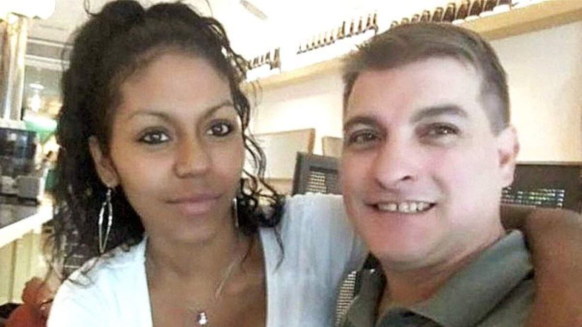 El Cachopo y su novia Heidi Paz