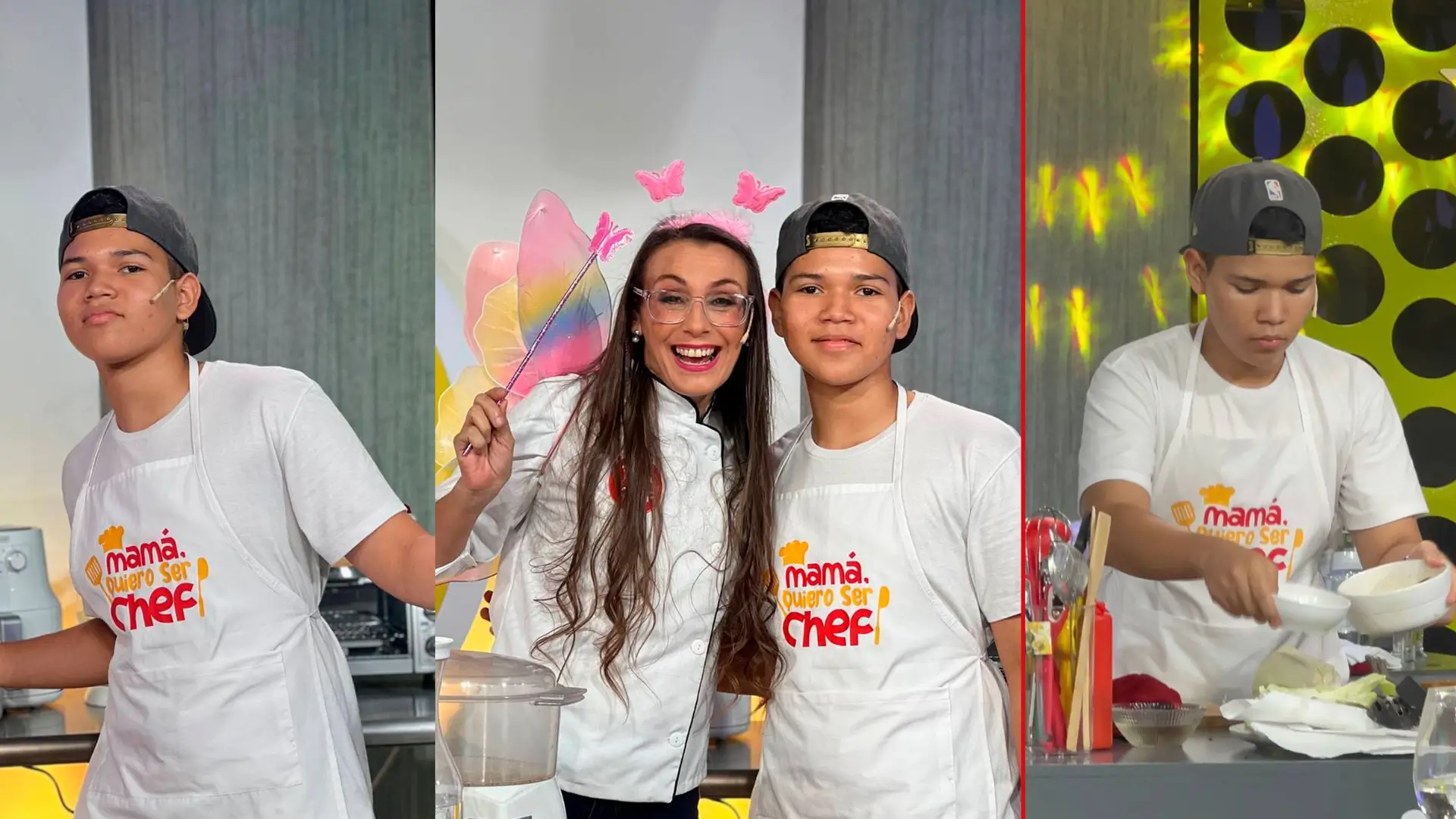 Adán pasó a la siguiente ronda de Mamá Quiero Ser Chef