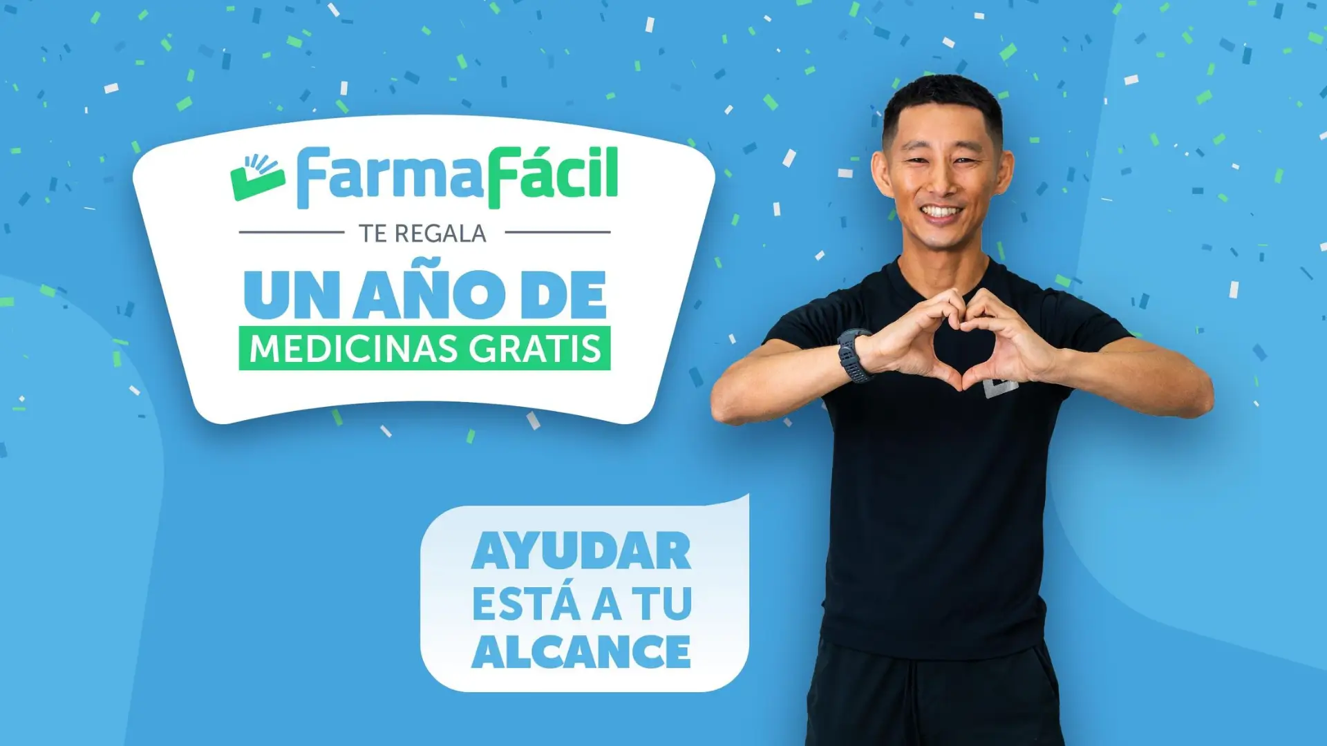 FarmaFácil te regala un año de medicinas gratis, para ti, tu familia o si deseas donarlo.