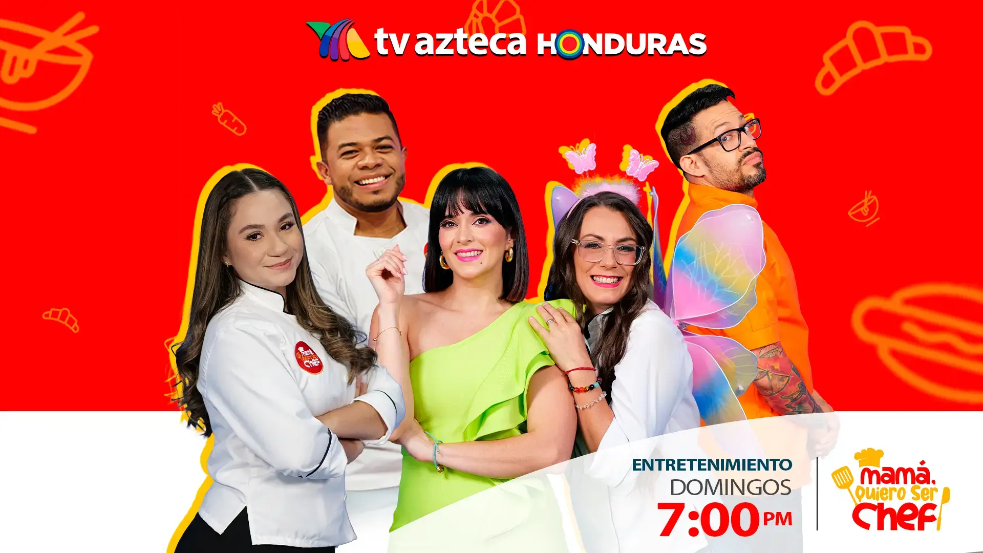 Ya comenzó la segunda temporada de Mamá Quiero Ser Chef por la señal de Tv Azteca Honduras