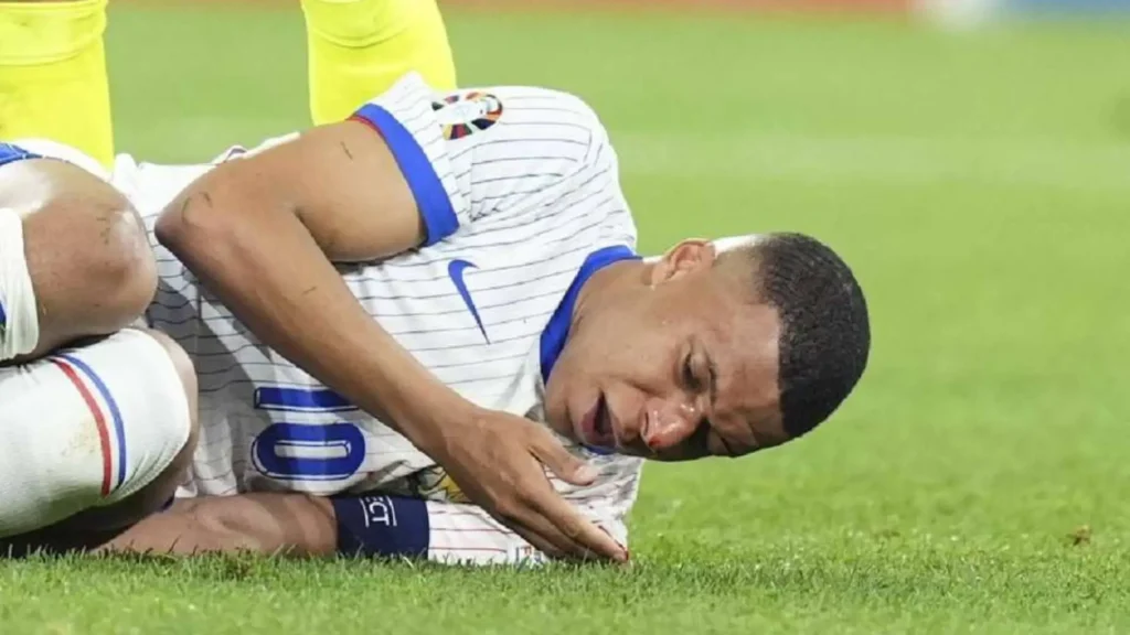 Kylian Mbappé se perdería el próximo partido de Francia en la Eurocopa