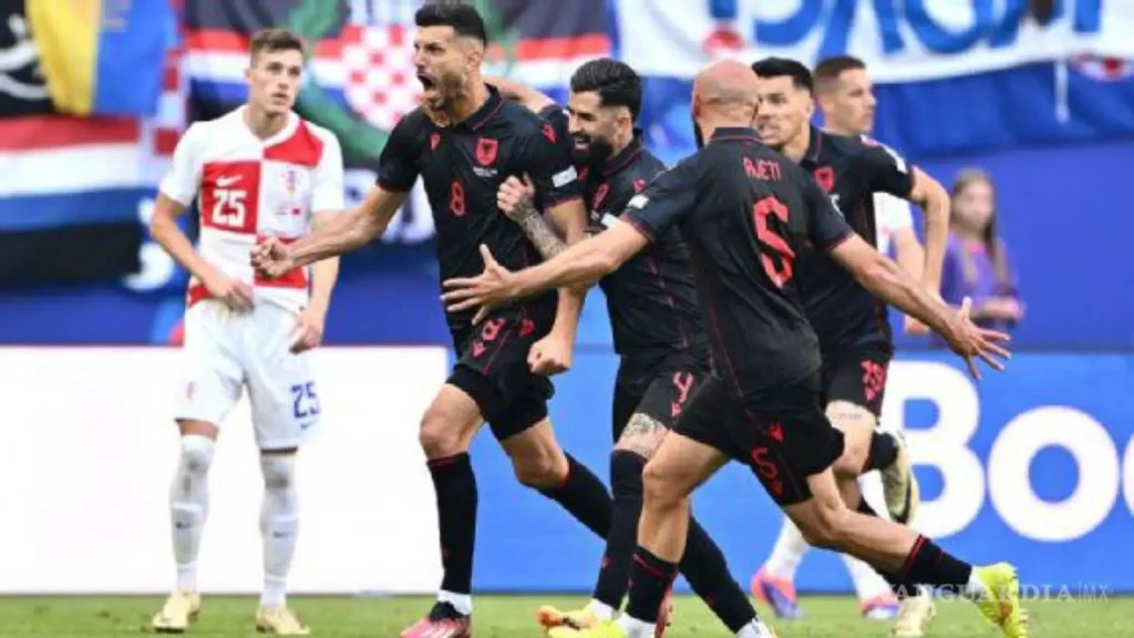 Croacia empató ante Albania por 2-2 con un gol en el tiempo añadido de Gjasula
