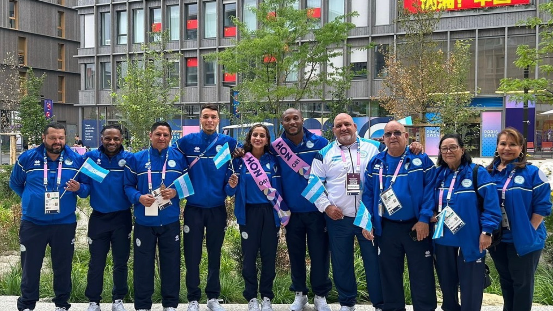 Comité Olímpico y los atletas que nos representan en parís.