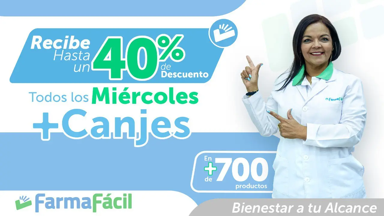 Miércoles de canjeas en FarmaFácil en Honduras