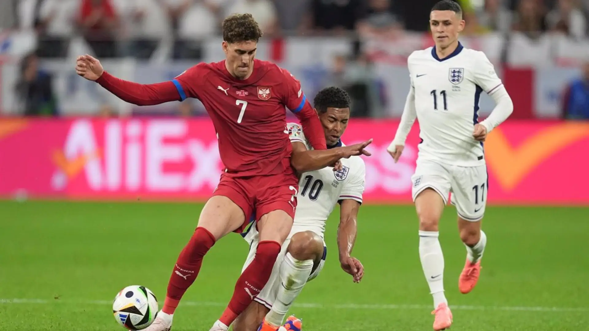 Serbia le arrebata de forma agónica en el último instante el empate a Eslovenia