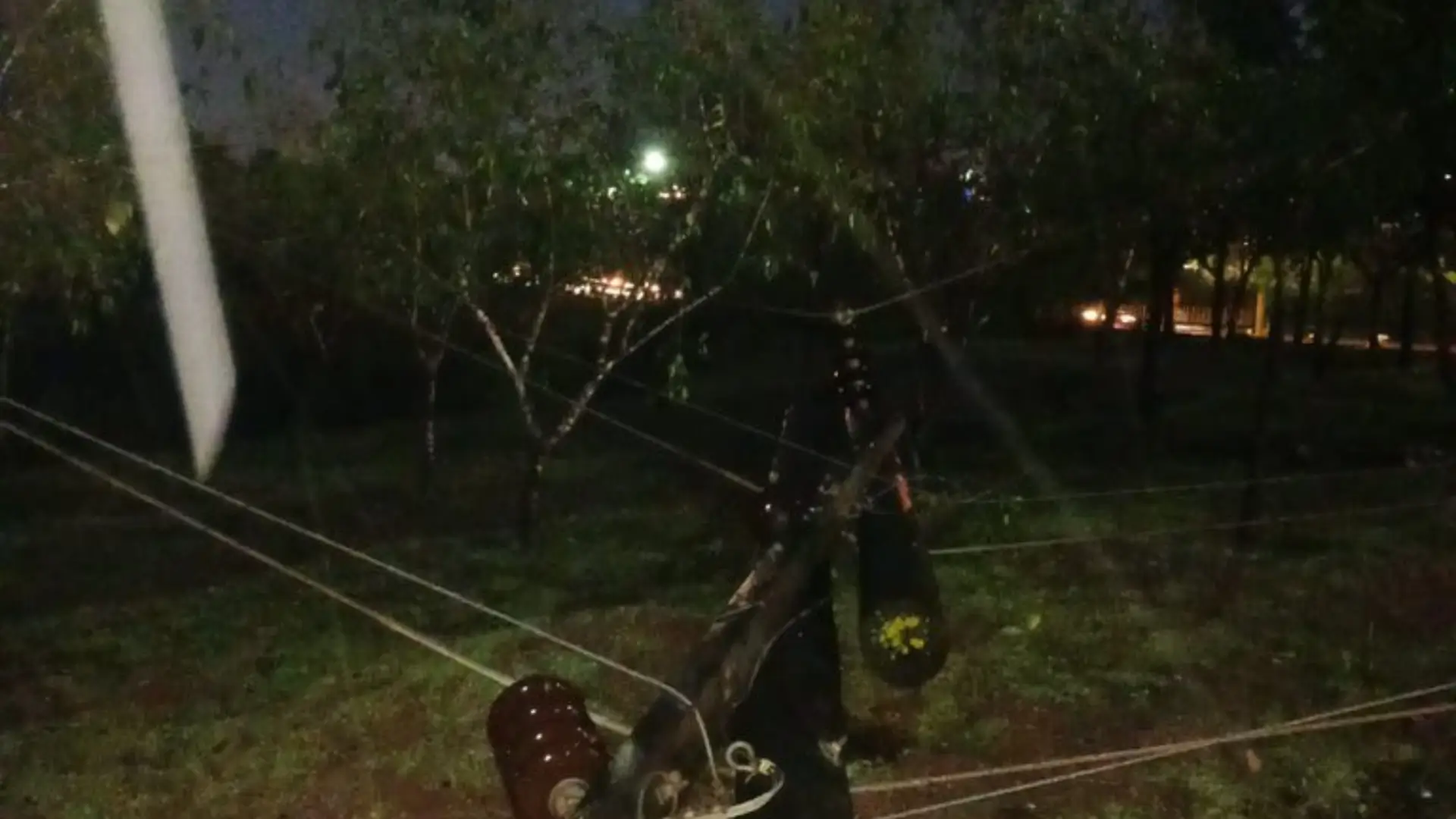 Tegucigalpa afectada por las lluvias.