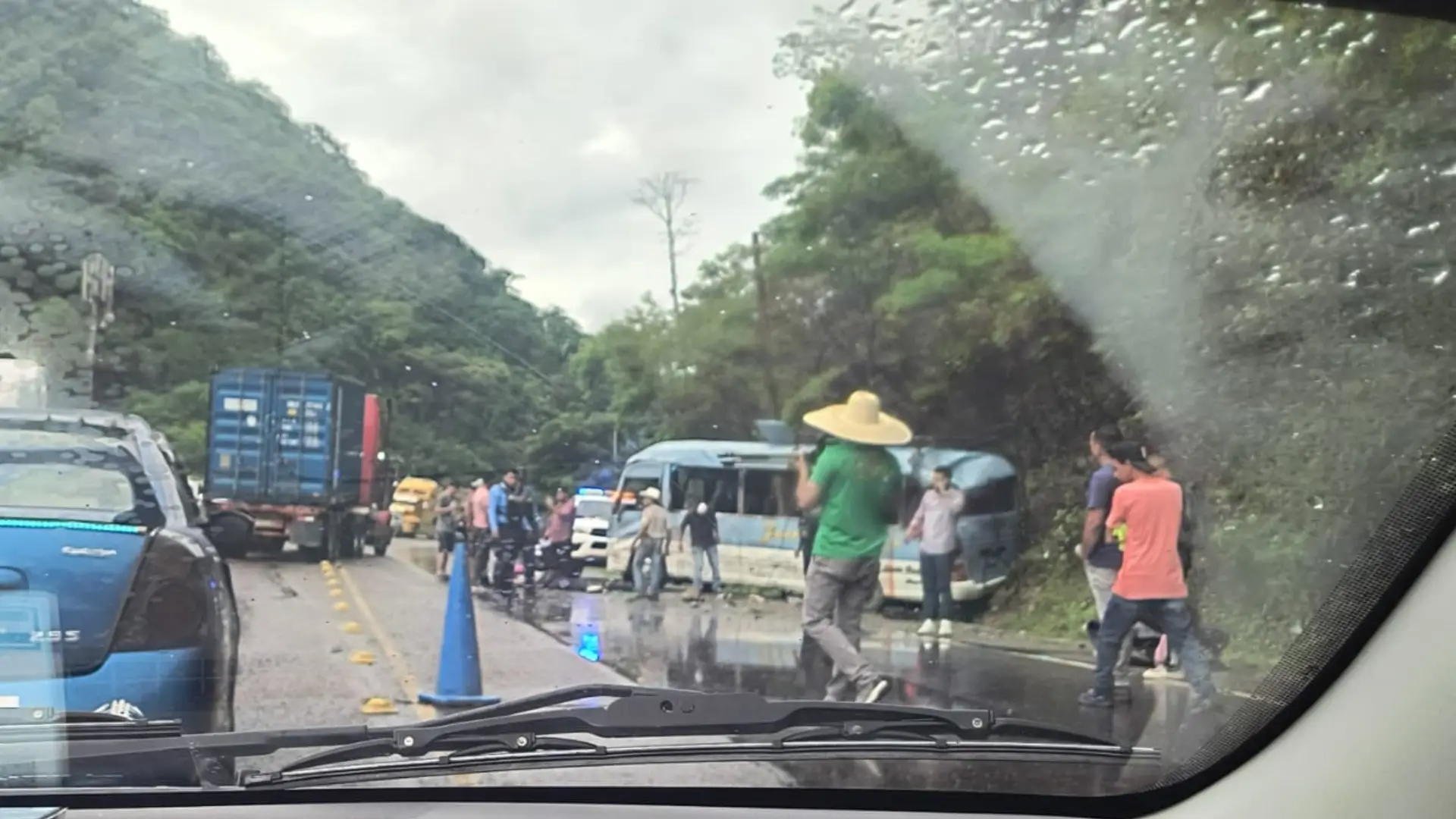 Autoridades del Hospital Escuela piden información de heridos en del Taulabé.