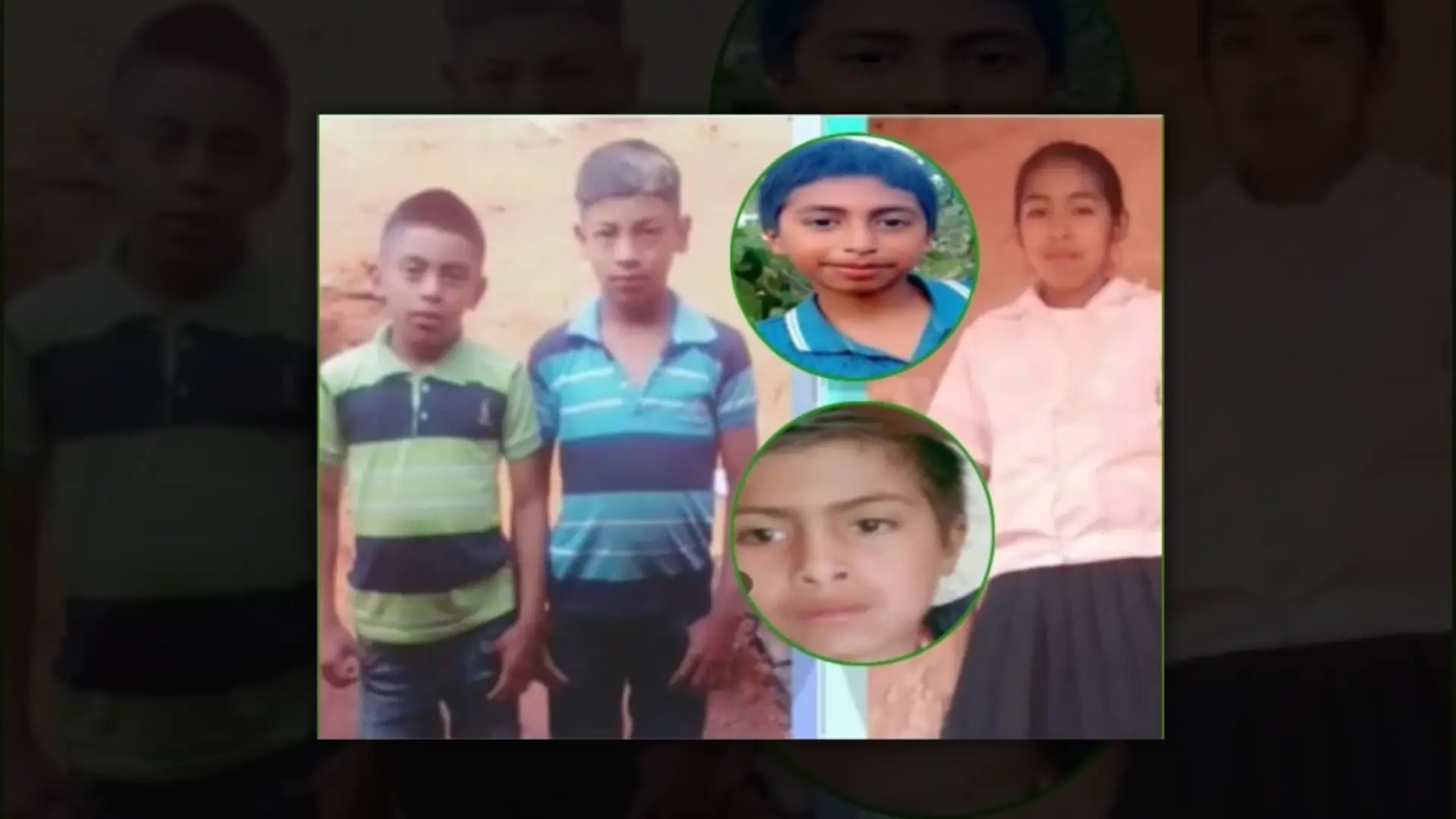 Desaparecen cinco niños en el occidente de Honduras.