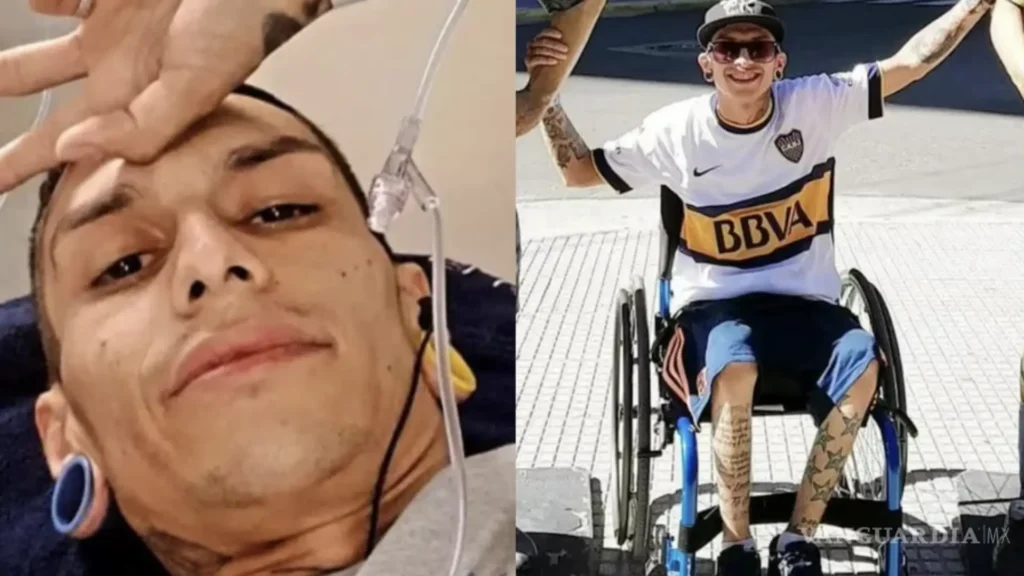 “Me voy de este mundo el viernes a las 12:00 del día”, se escucha decir al joven en un video en su cuenta de Facebook; se infectó de una bacteria.