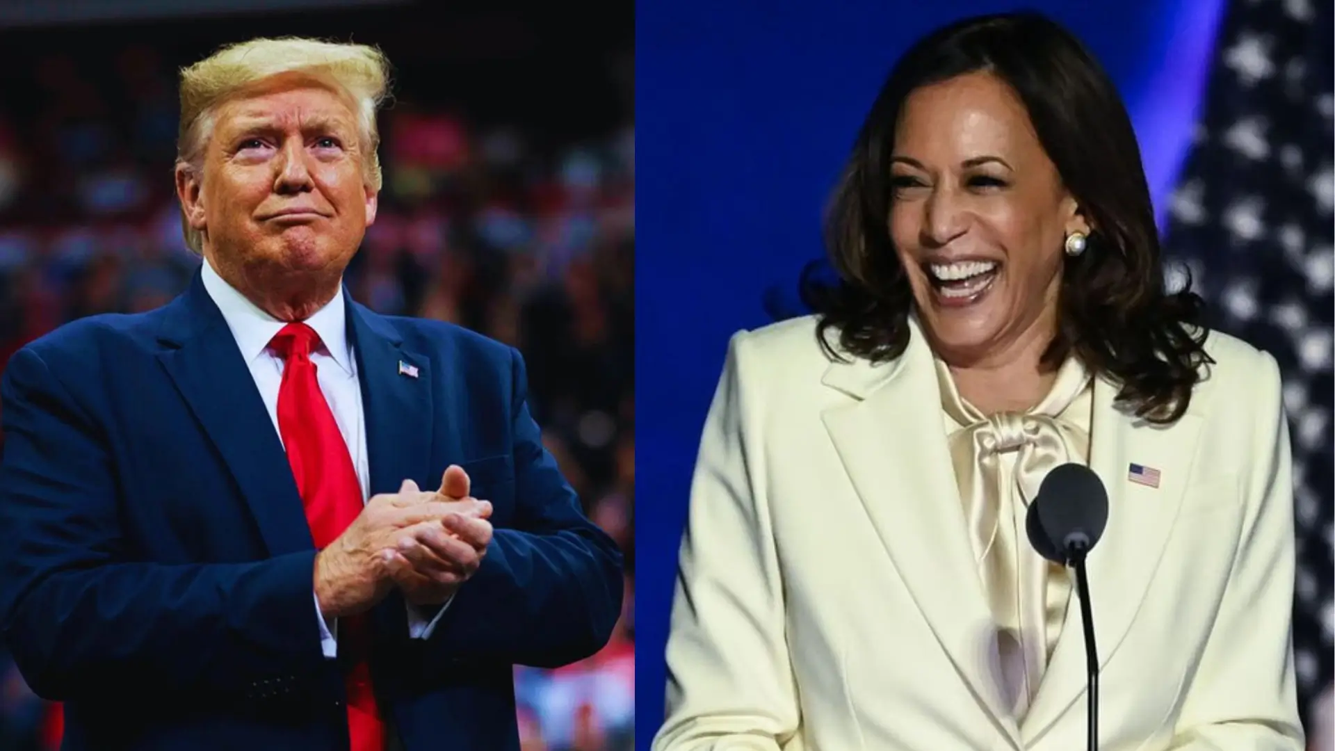 Donald Trump y Kamala Harris a debate este 10 de septiembre
