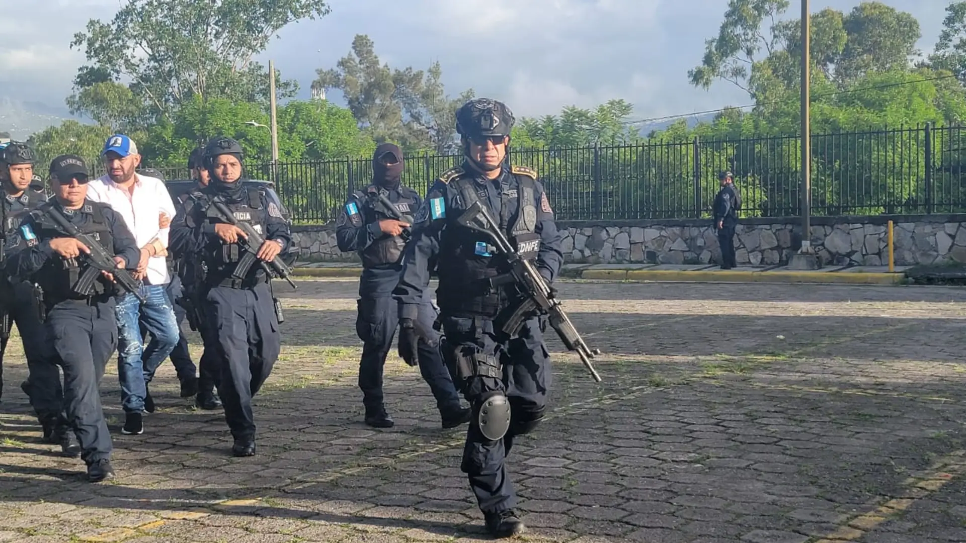 Mario "Cubeta" Cálix se presentó para audiencia de prueba en la Corte Suprema de Justicia.