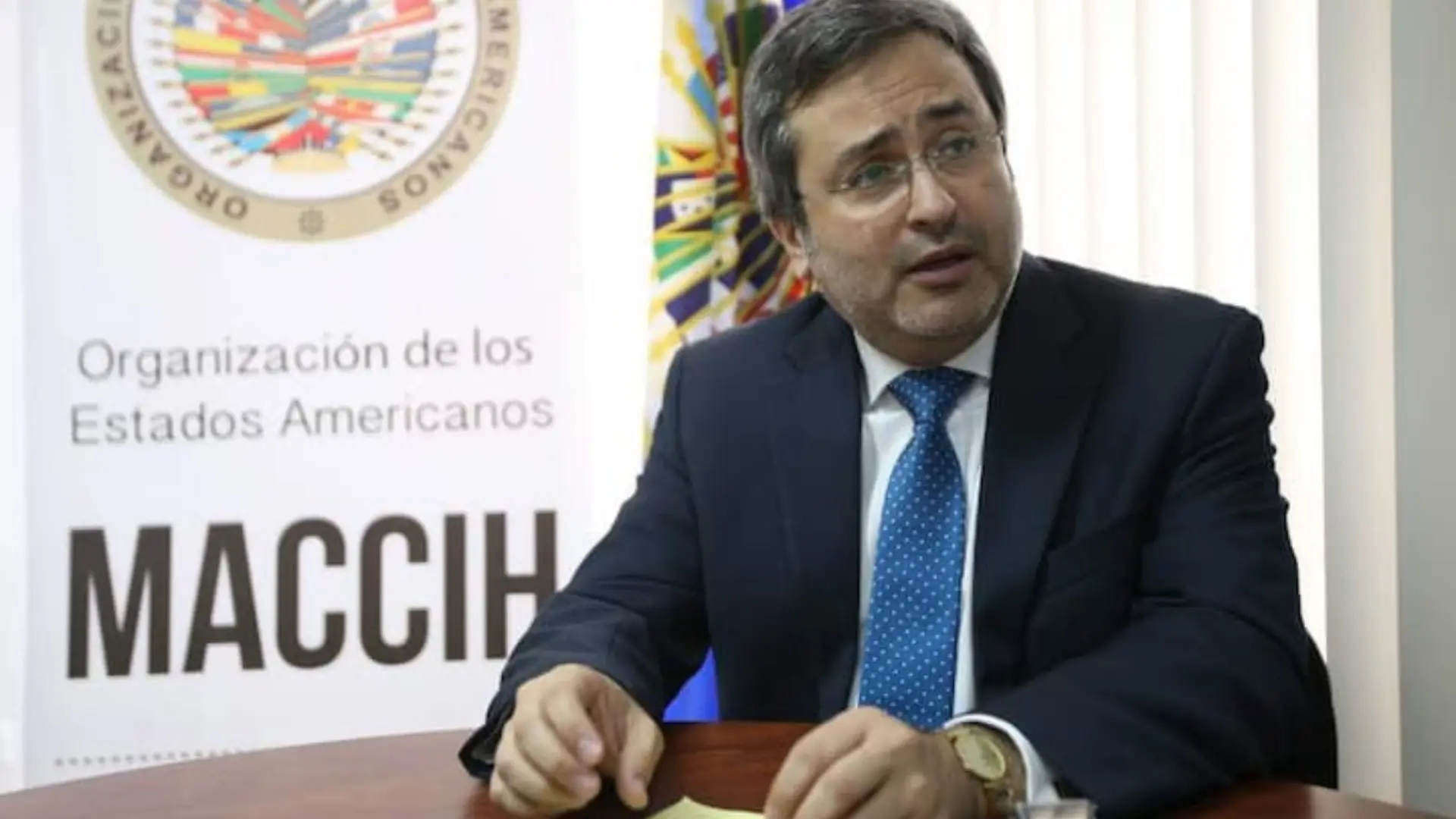 Juan Jimenez Mayor exvocero de la MACCIH