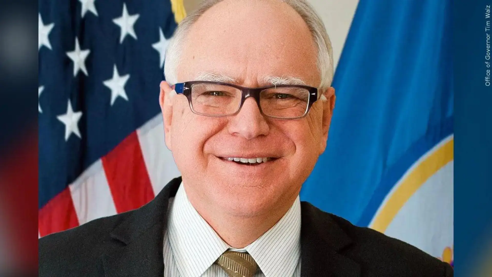 Tim Walz es elegido como compañero de fórmula por Kamala Harris.