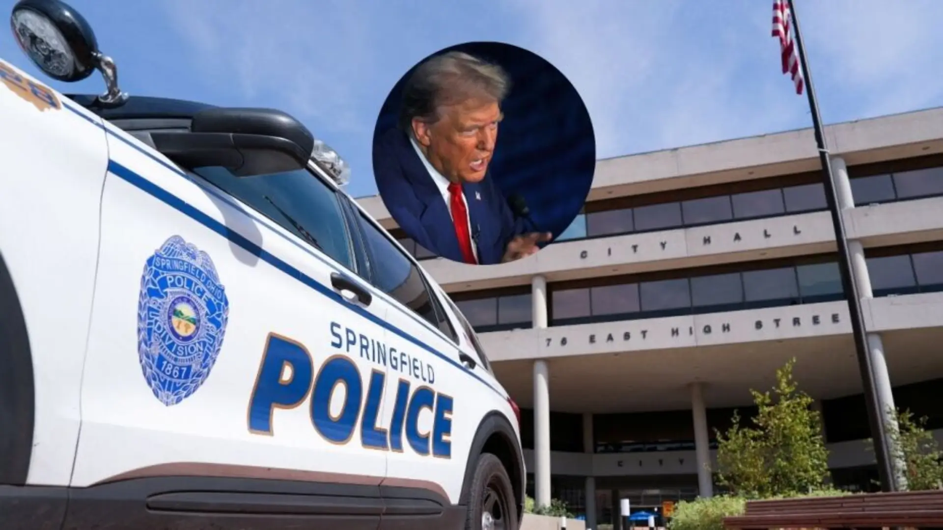 Springfield, Ohio, evacuó su ayuntamiento tras una amenaza de bomba, dos días después de los señalamientos hechos por Donald Trump en el debate; esto sabemos.