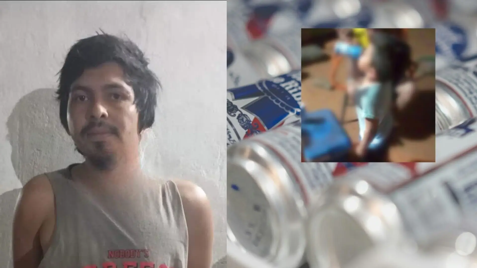 Un sujeto dio de beber cerveza a su propio hijo, un niño de 3 años de edad en Paraguay; las autoridades del país lograron detenerlo y le levantaron cargos.