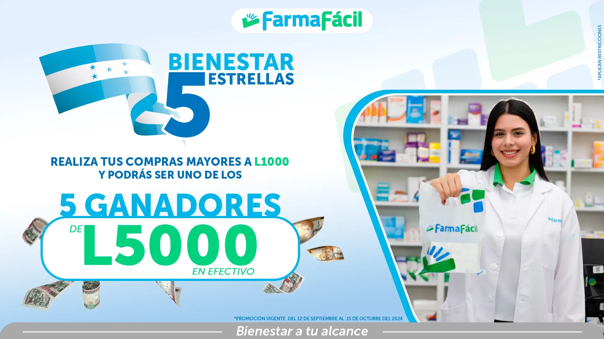 Celebra con nosotros el aniversario de FarmaFácil.
