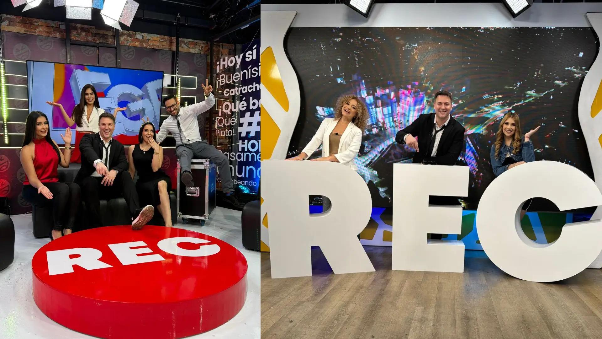 Este día se vivió el gran estreno de RED- Risas en Casa, un programa de comedia con reconocidos humoristas argentinos y hondureños en exclusiva por Tv Azteca Honduras.