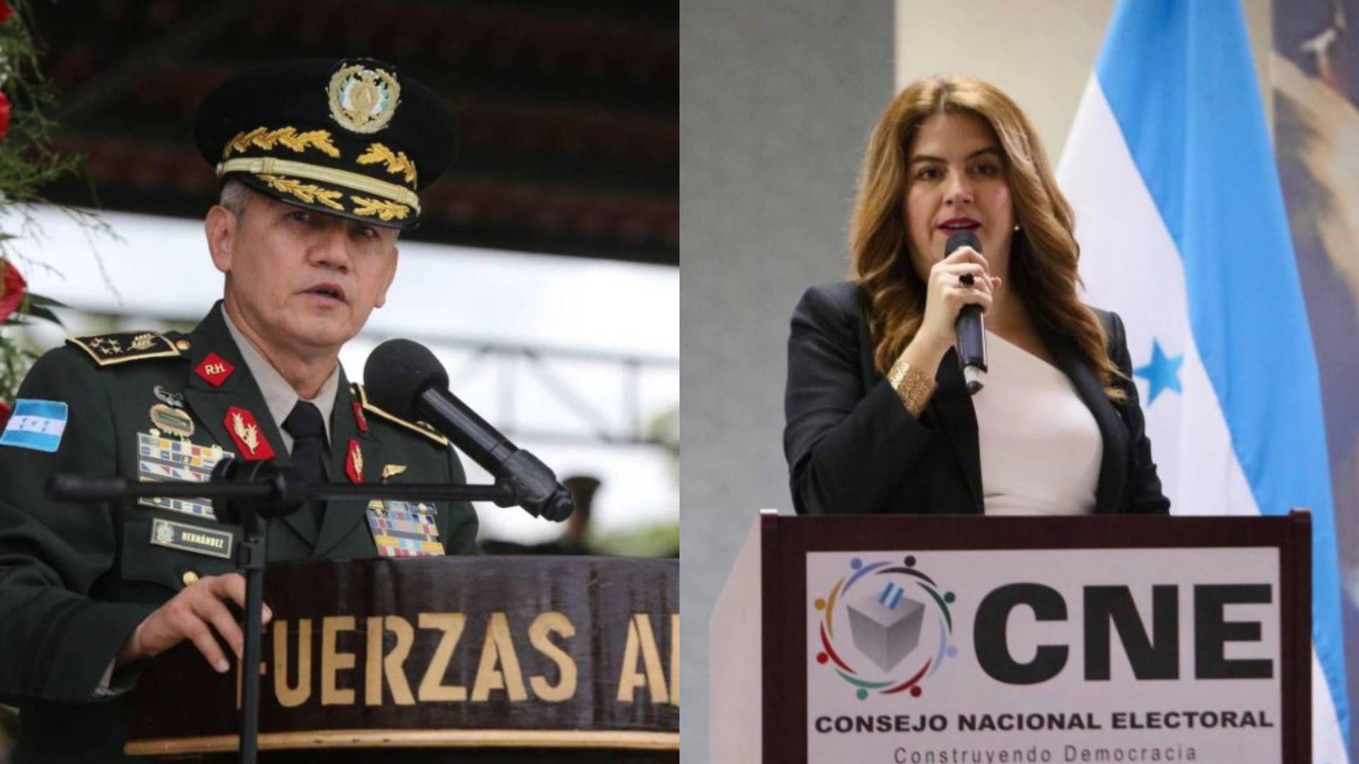 Fuerzas Armadas de Hondurasr responden a Cossette López