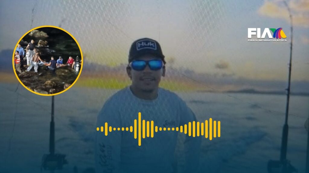 Aldair Alemán pescador del rescate en accidente aéreo de Roatán