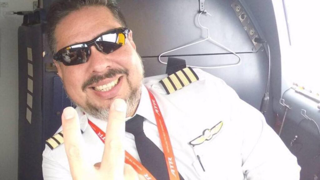 Luis Ángel Araya piloto víctima de accidente aéreo en Roatán