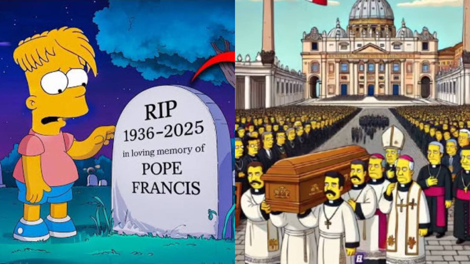¿Los Simpson predijeron la muerte del Papa Francisco?