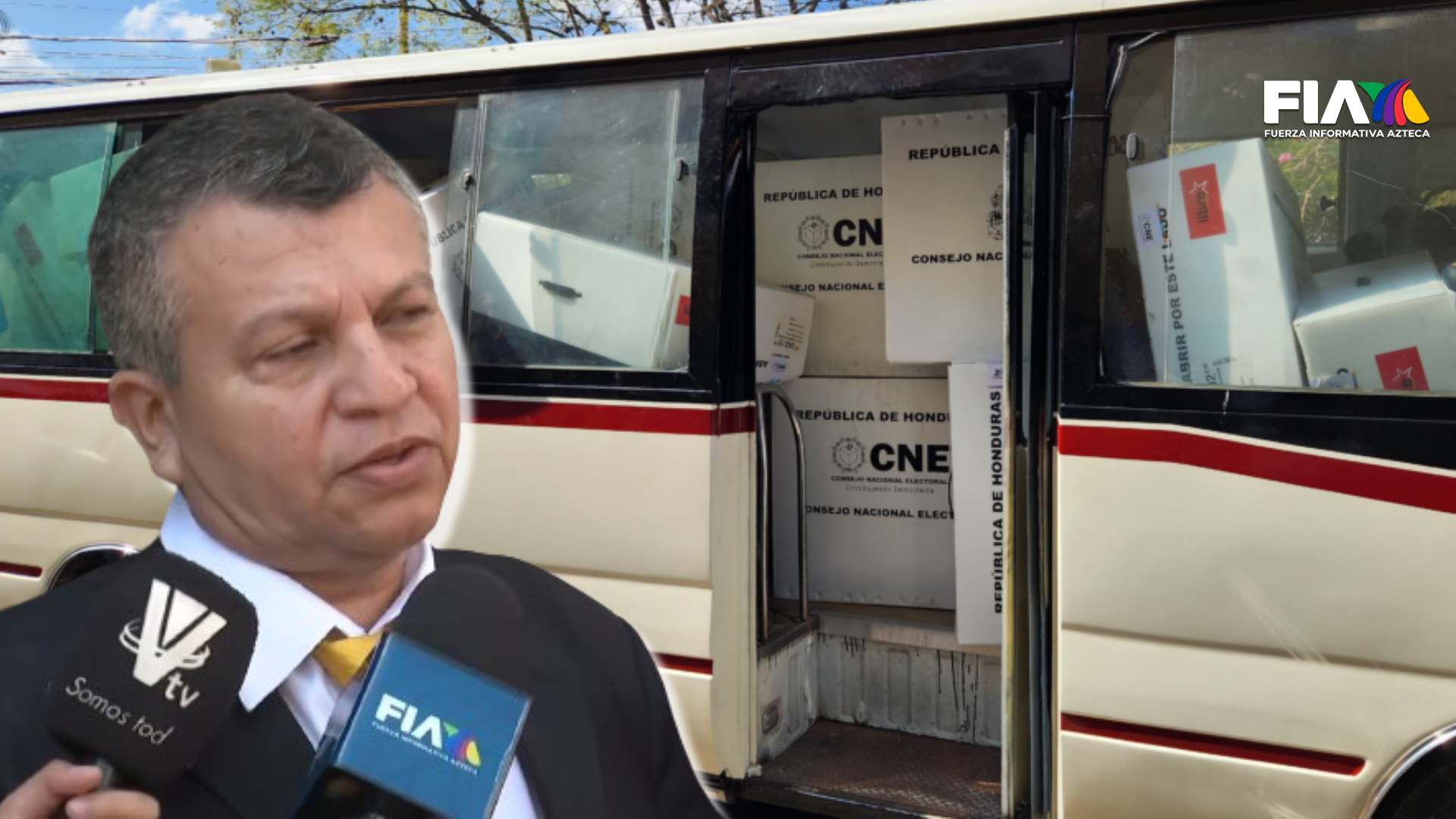 CNE sabía que maletas electorales serían trasladadas en buses