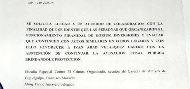 Koriun Inversiones: ¿Entregarán a los actores intelectuales?