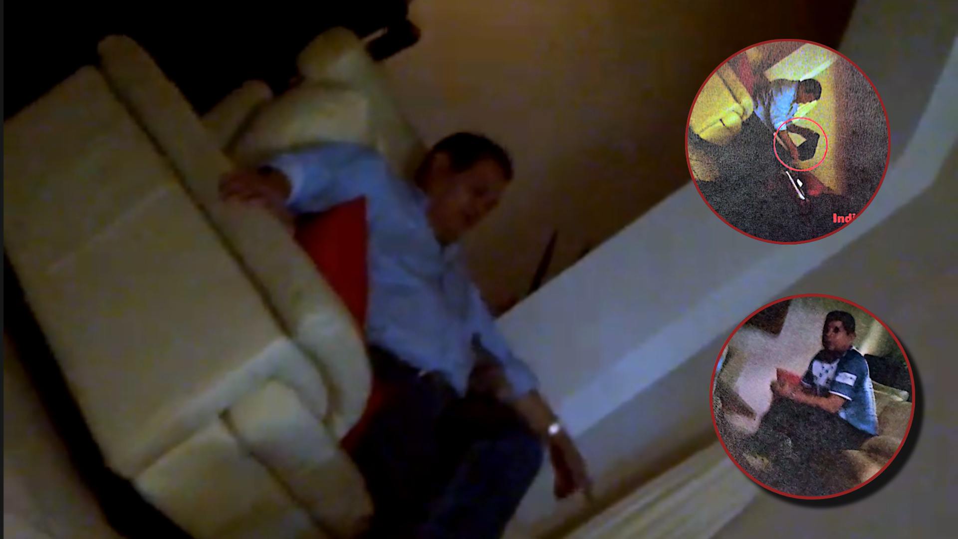 Filtran VIDEOS de Romeo Vásquez Velásquez presuntamente recibiendo dinero de narcotraficantes
