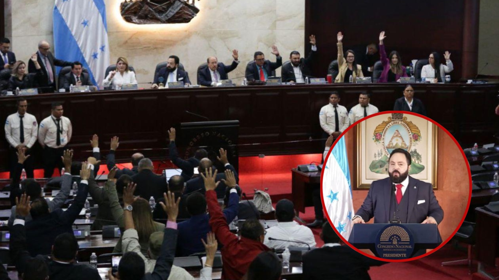 Congreso Nacional ratifica acta polémica con voto presidencial por ausencia de diputados