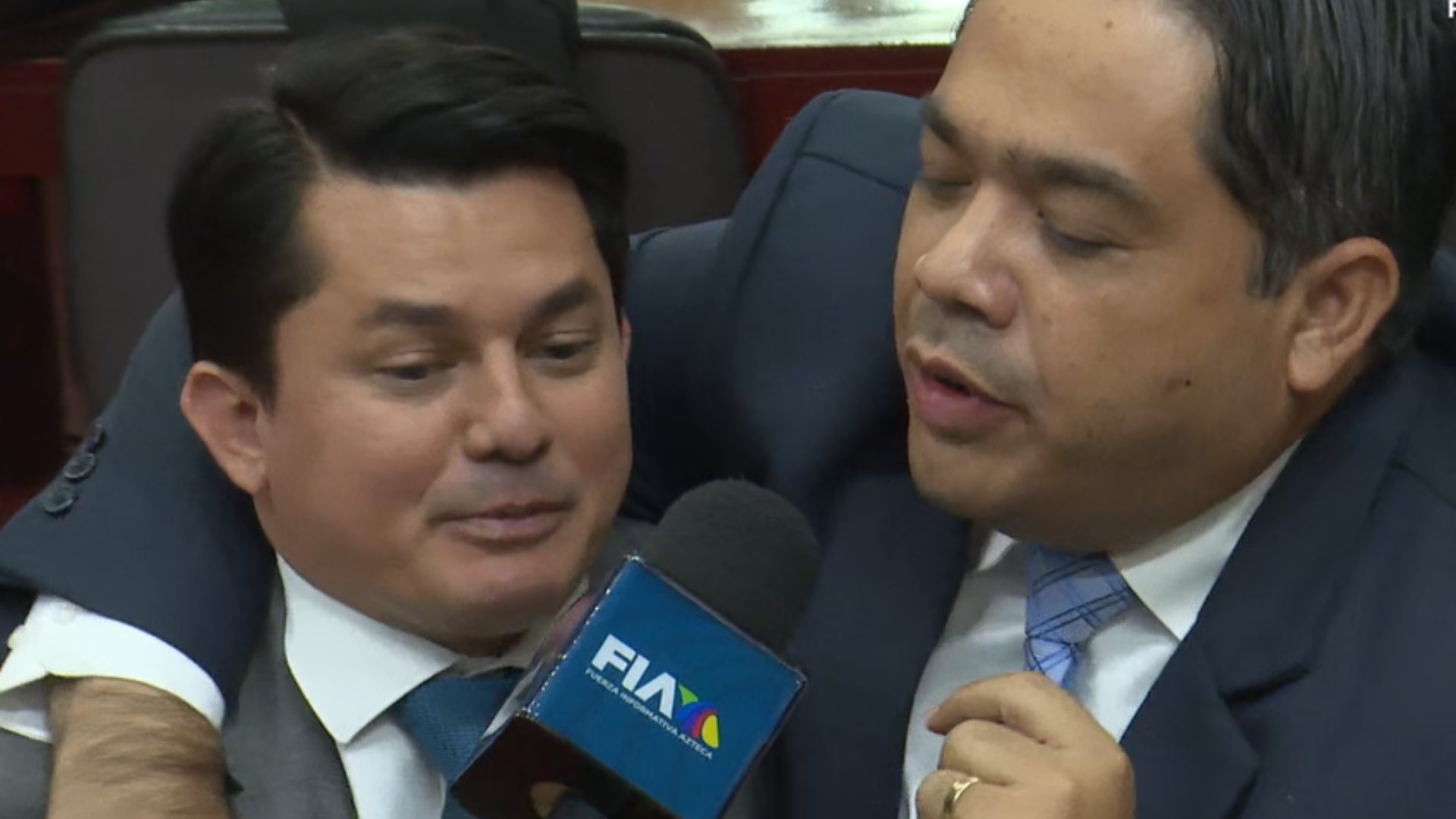 Fabricio Sandoval arremete contra diputado nacionalista: “¡Miren cómo me tiene!”, “Aprendé a escuchar” (VIDEO)