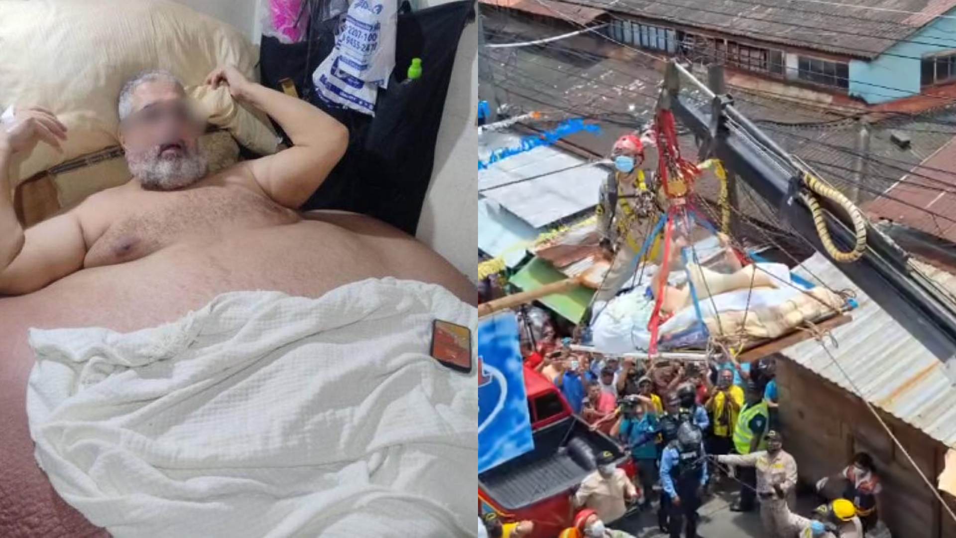 Nasser Hilsaca obesidad: así se ejecutó rescate en La Ceiba