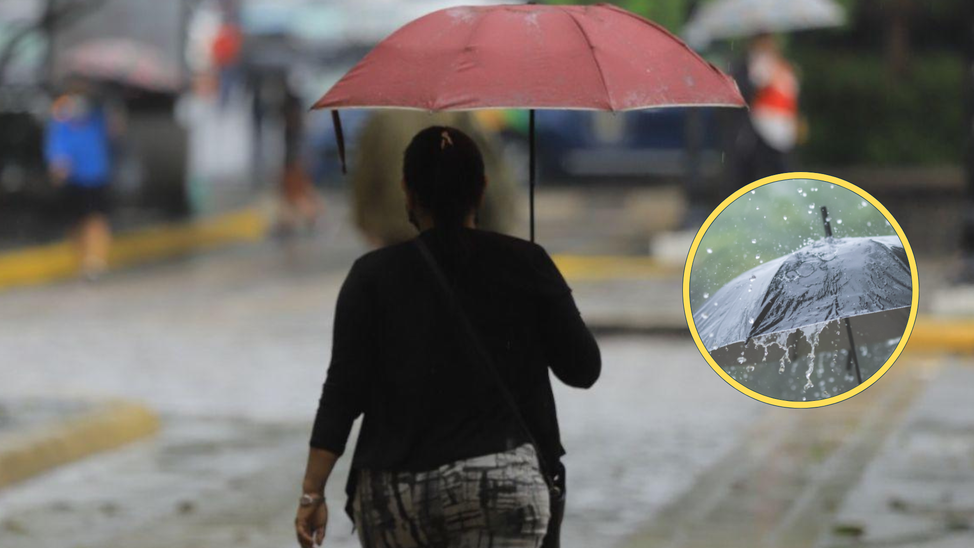 Copeco advierte que lluvias continuarán afectando todo el territorio nacional, debido a la influencia de una vaguada en altura