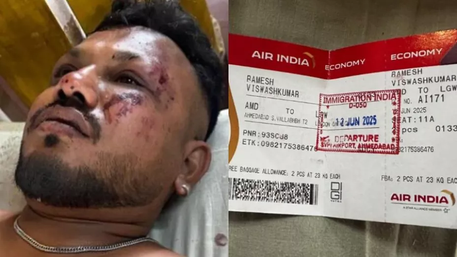 Milagro en la India: Sobreviviente clave revela detalles del accidente Aéreo