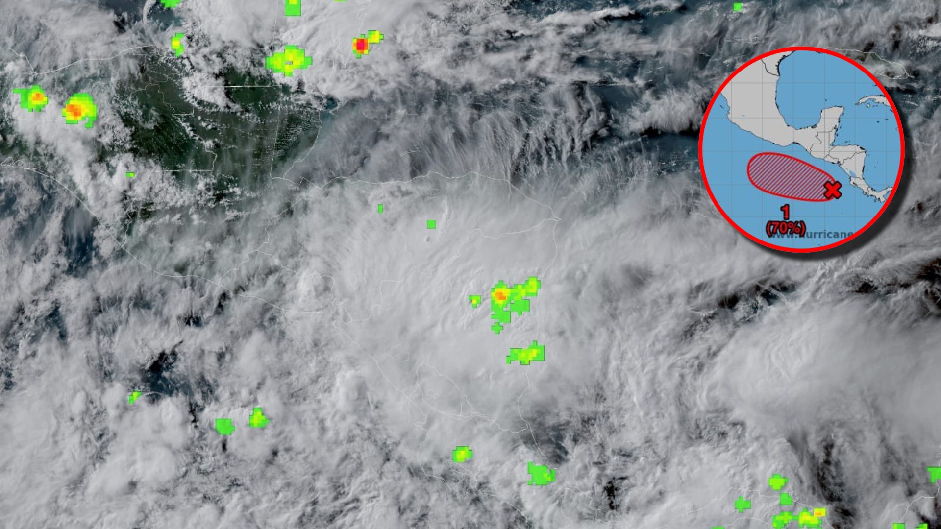 Lluvias en Honduras: monitorean posible depresión tropical