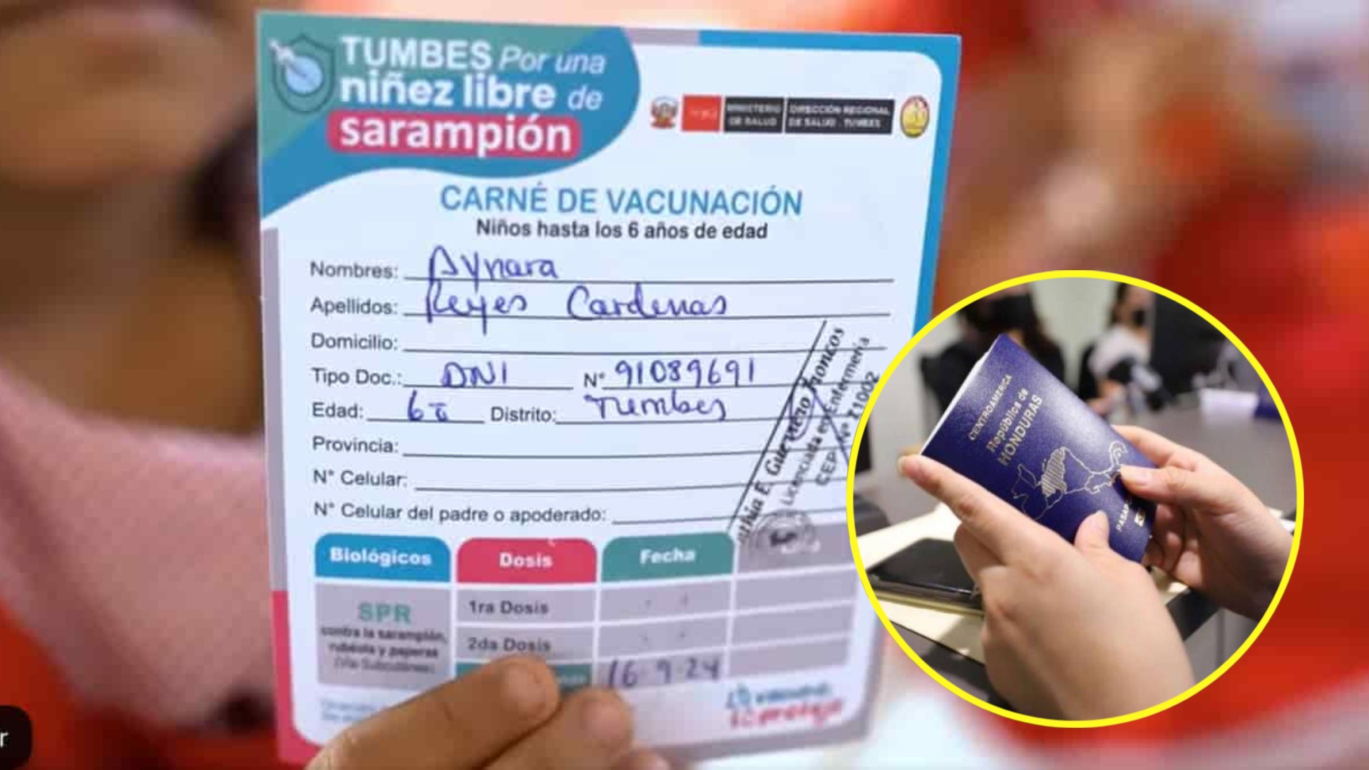 Carnet de vacunación será el nuevo requisito para ingresar a Honduras ¿A partir de cuándo?