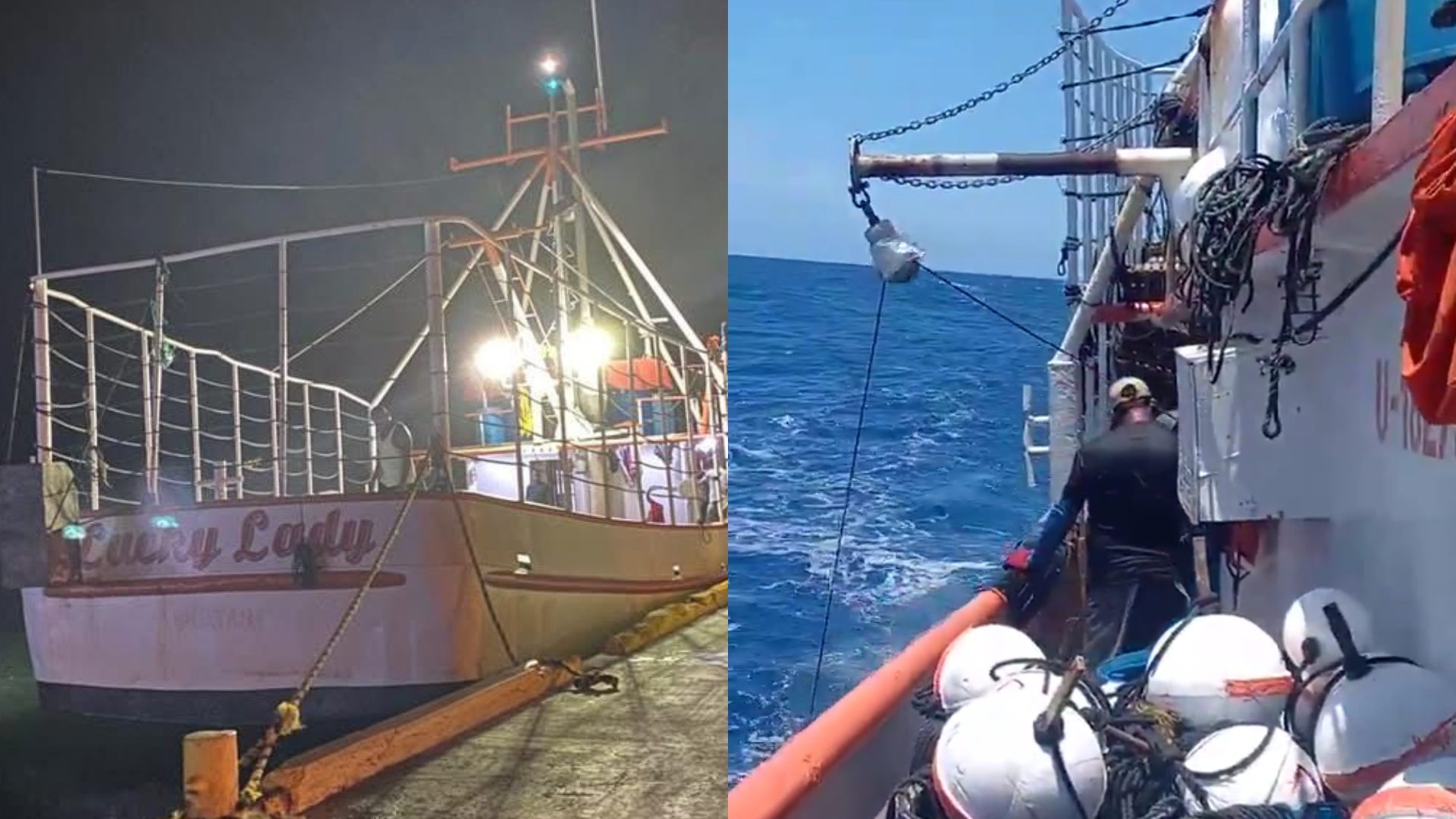 Este es el último video de la embarcación 'Lucky Lady' antes de su desaparición