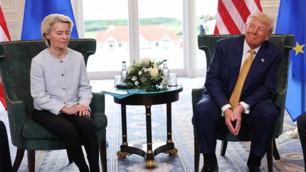 Donald Trump alcanza acuerdo con la Unión Europea; evitarán impuestos a importaciones