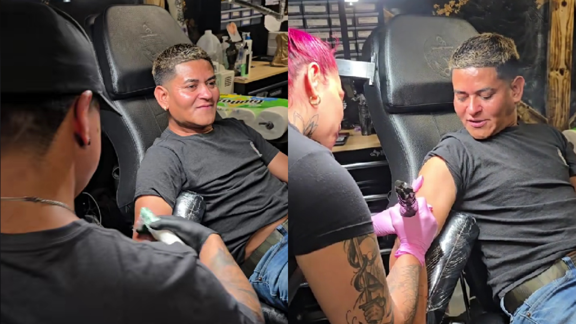 ¿Herminio Juárez quiere borrar su nuevo tatuaje?