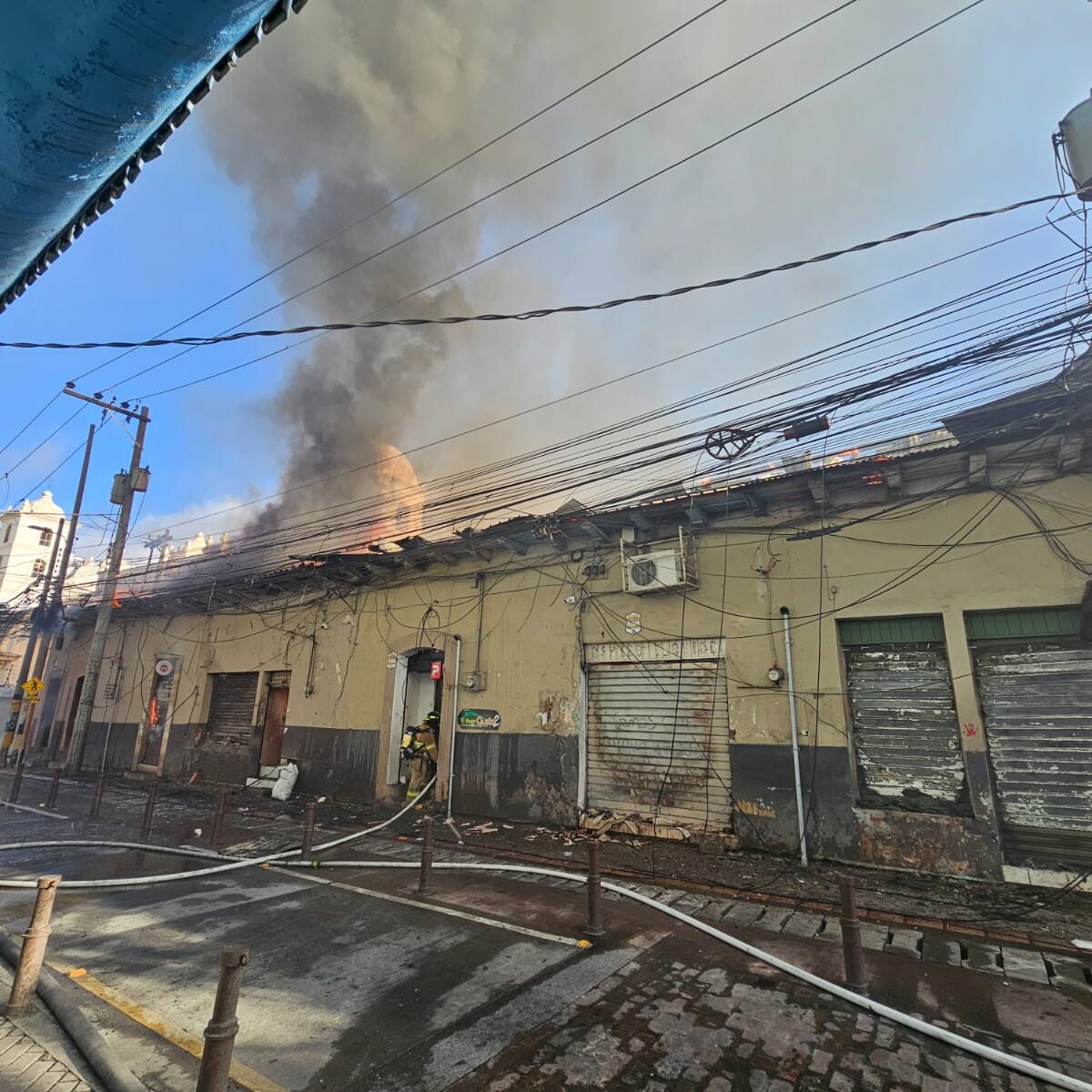 Foto cortesía: Incendio.