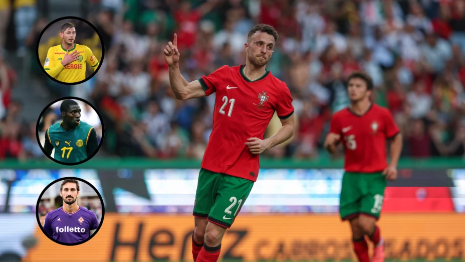 Diogo Jota y las 10 muertes que conmocionaron al mundo