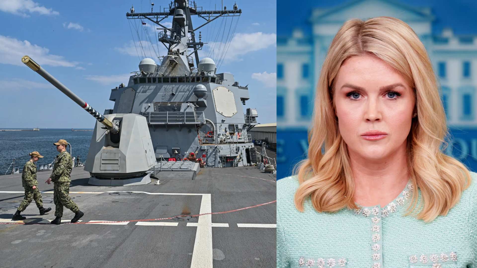 Estados Unidos vs Venezuela: destructores y soldados listos