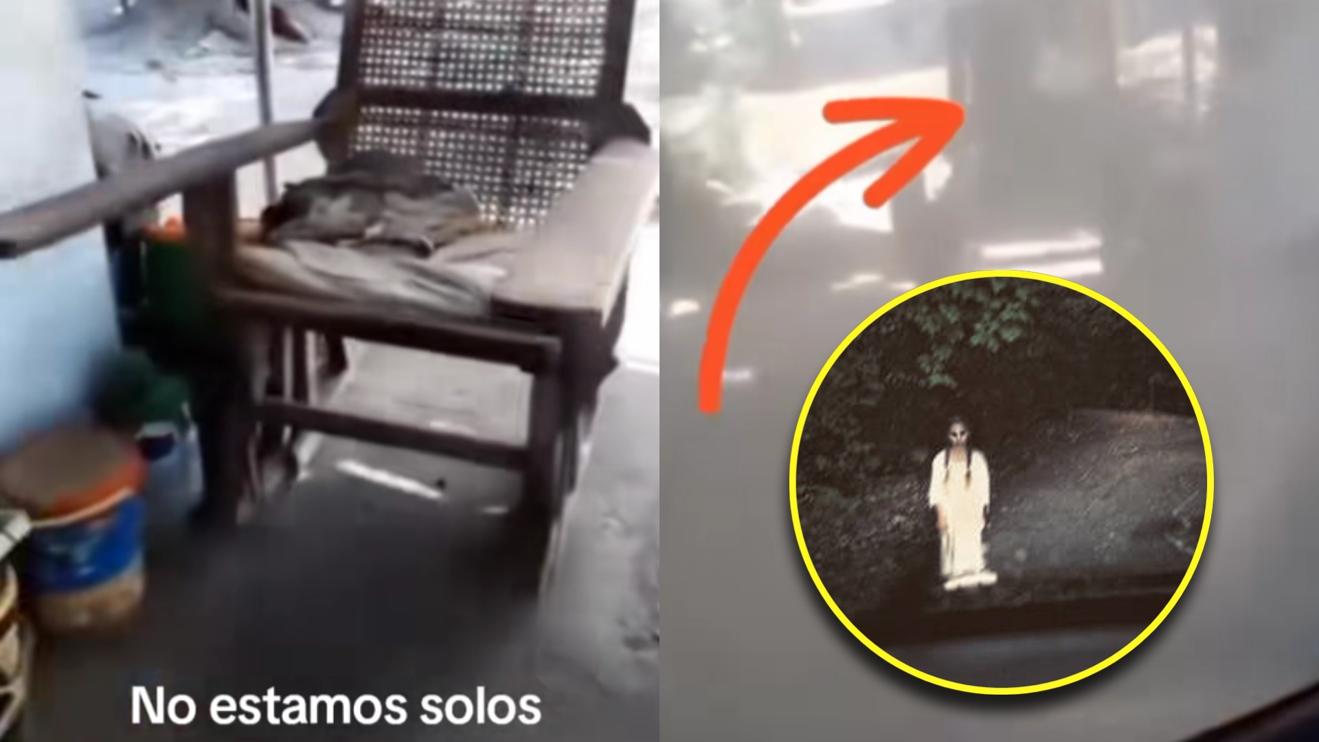 “No estamos solos”: El supuesto fantasma de una niña es captado en cámara mientras mueve una mecedora