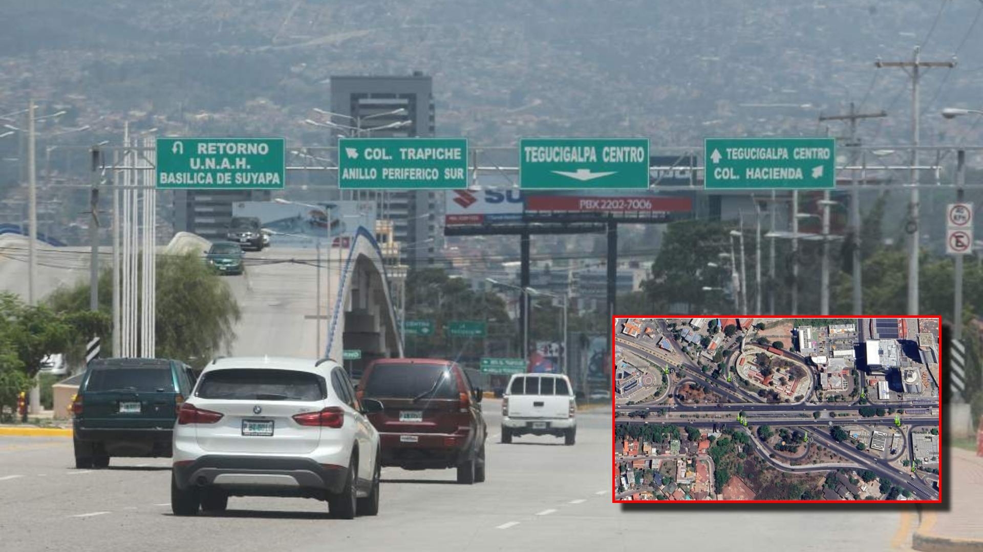 Calles cerradas por carnaval Tegucigalpa