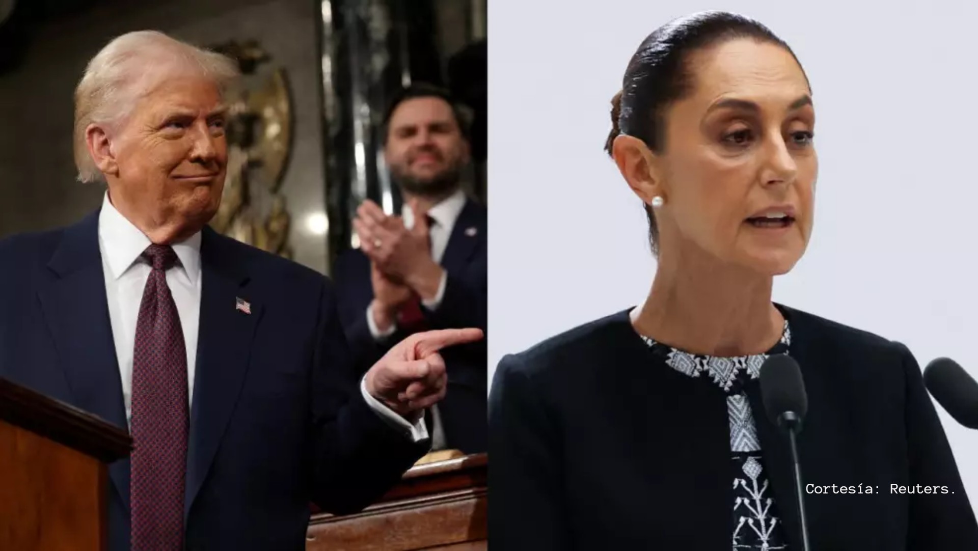 ¿Qué dijo Donald Trump sobre Claudia Sheinbaum?