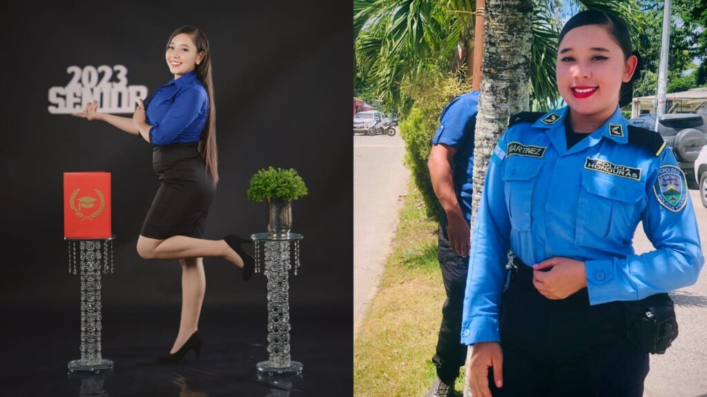 Policía hondureña roba suspiros en las redes sociales: galería aquí