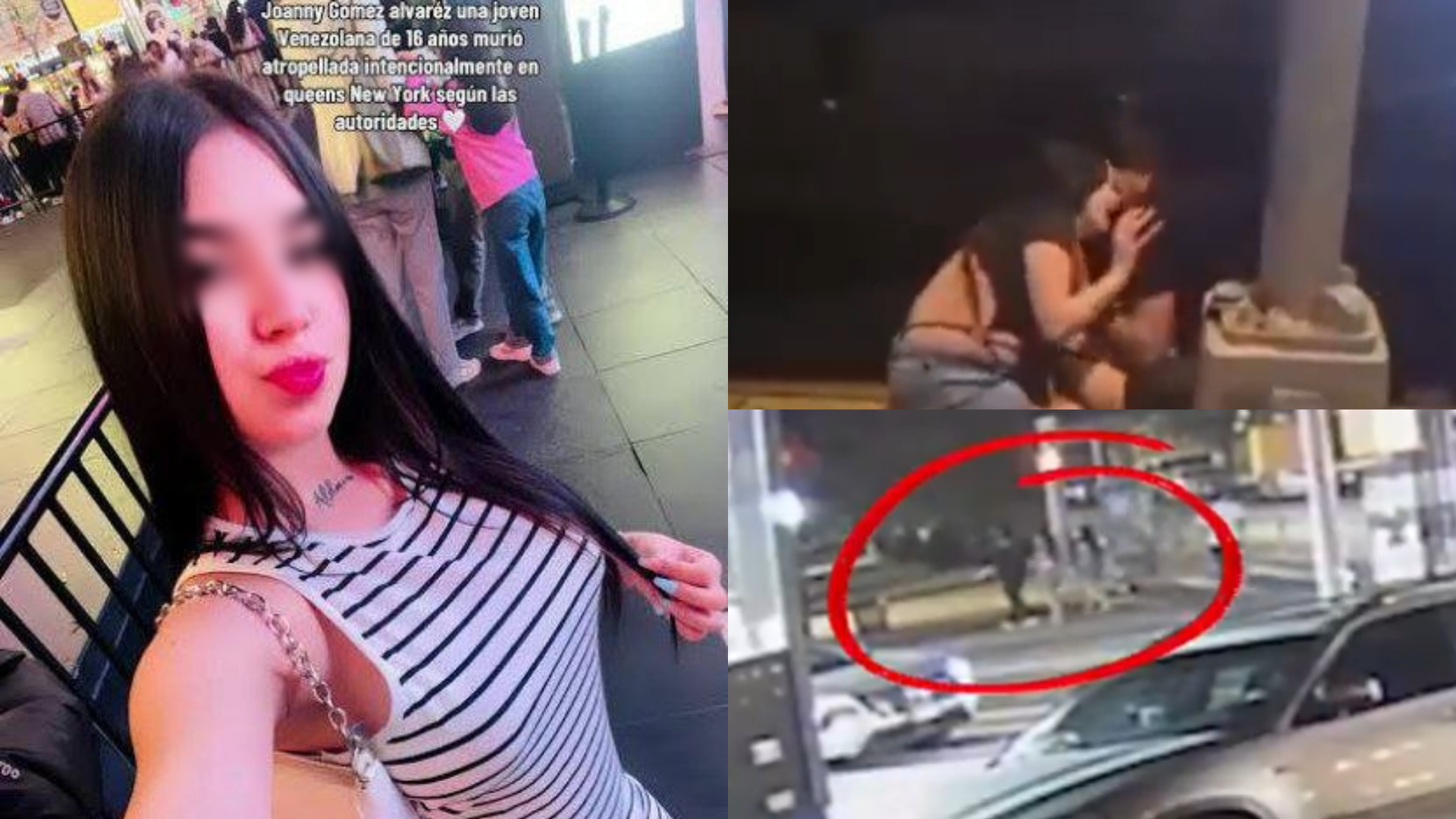 “Diosito no me la quites” | Conmoción por videos del crimen de Jhoanny Gómez a manos de hondureño