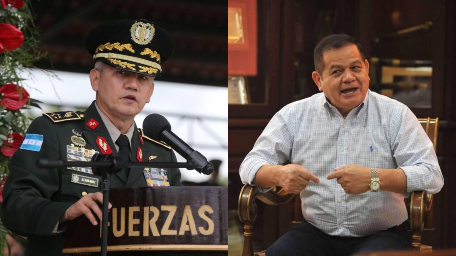 Romeo Vásquez Velásquez reta a Roosevelt Hernández (VIDEO)